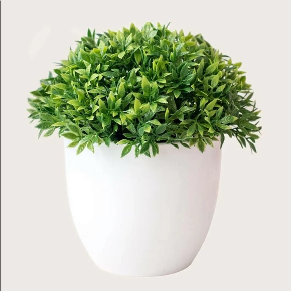 Artificial Potted Plant Topiary Faux Greenery πΏ